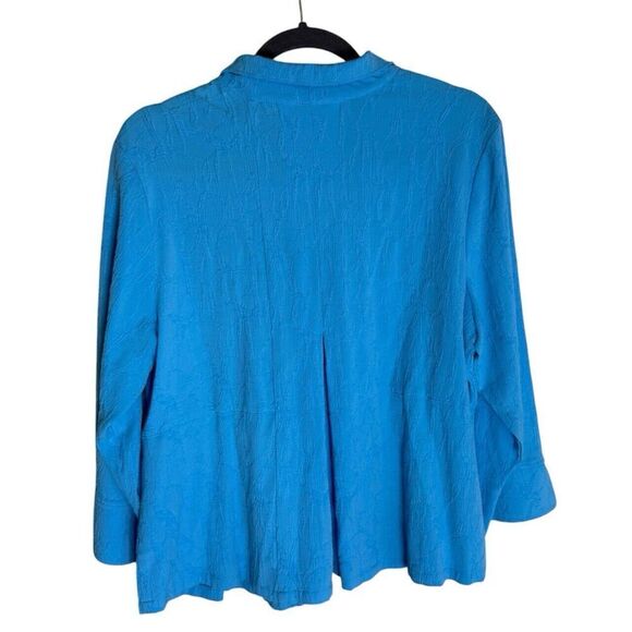 Habitat Button Jacket Blue Coastal Size Medium - Picture 2 of 4